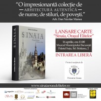 Lansare carte “Sinaia, Orasul Elitelor”